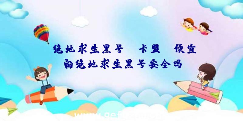 「绝地求生黑号yy卡盟」|便宜的绝地求生黑号安全吗